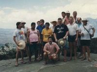IDN Bali 1990OCT WRLFC WGT 029  Look up motley crew in the dictionary and you'll see this photo!!! : 1990, 1990 World Grog Tour, Asia, Bali, Date, Indonesia, Month, October, Places, Rugby League, Sports, Wests Rugby League Football Club, Year